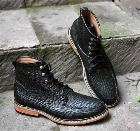 new west shark leather boots.